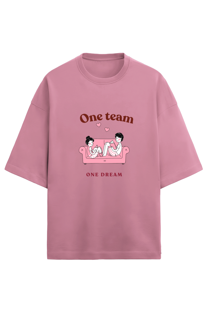 premium unisex oversized terry tee
