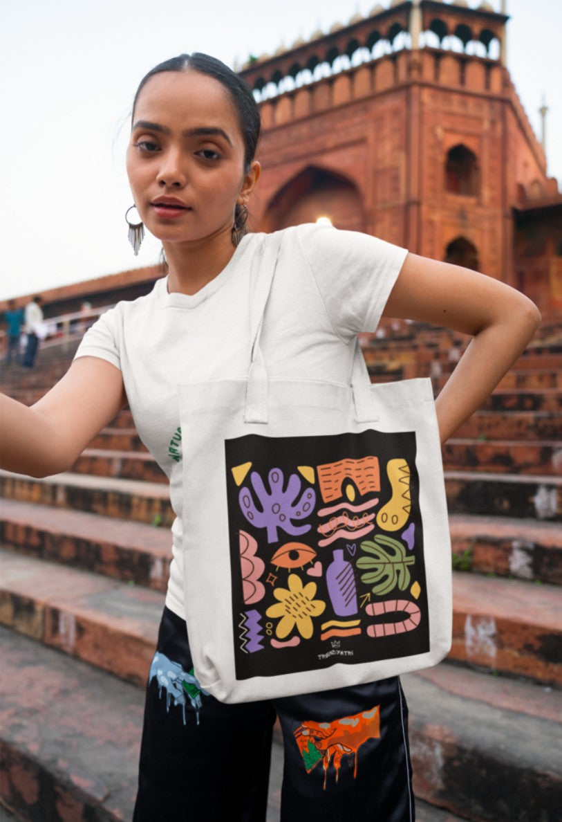 PREMIUM PRINTED CANVAS TOTE BAG