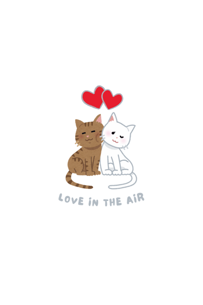 LOVE IN THE AIR CROP HOODIE