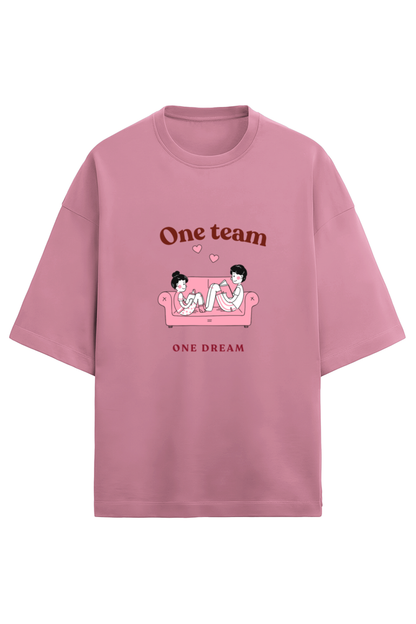 premium unisex oversized terry tee
