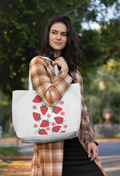 MULTI-POCKET LARGE CANVAS TOTE BAG FOR WOMEN, ZIPPER HANDBAG FOR SHOPPING,OFFICE AND DAILY USE