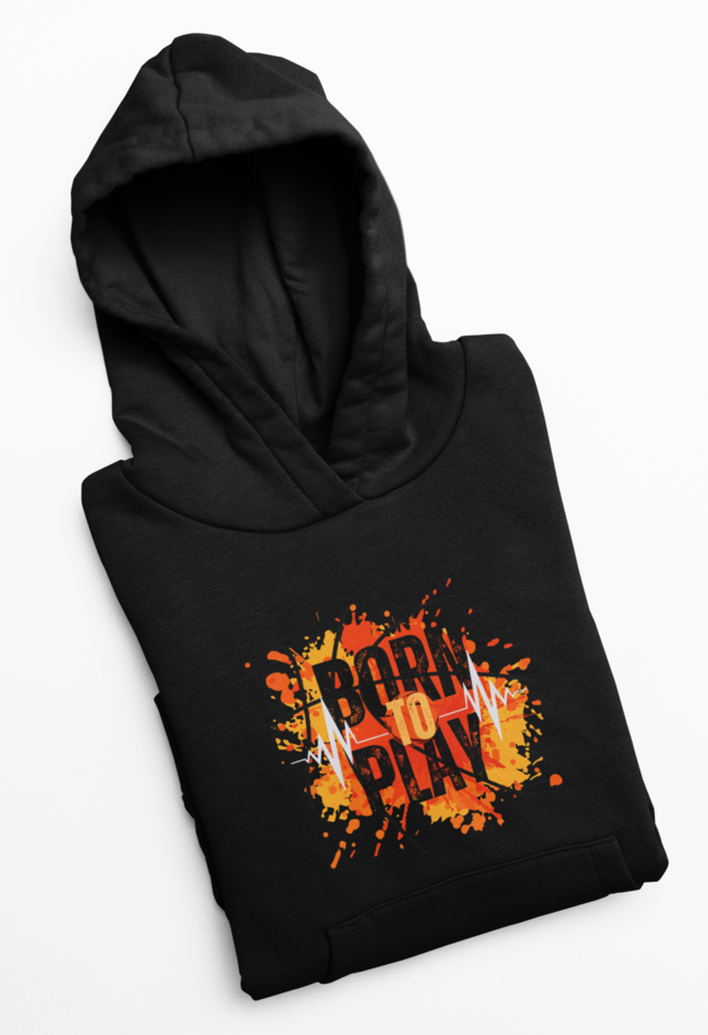 BORN TO PLAY MEN'S HOODIE