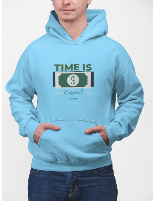 MEN'S STYLISH TIME IS MONEY HOODIE