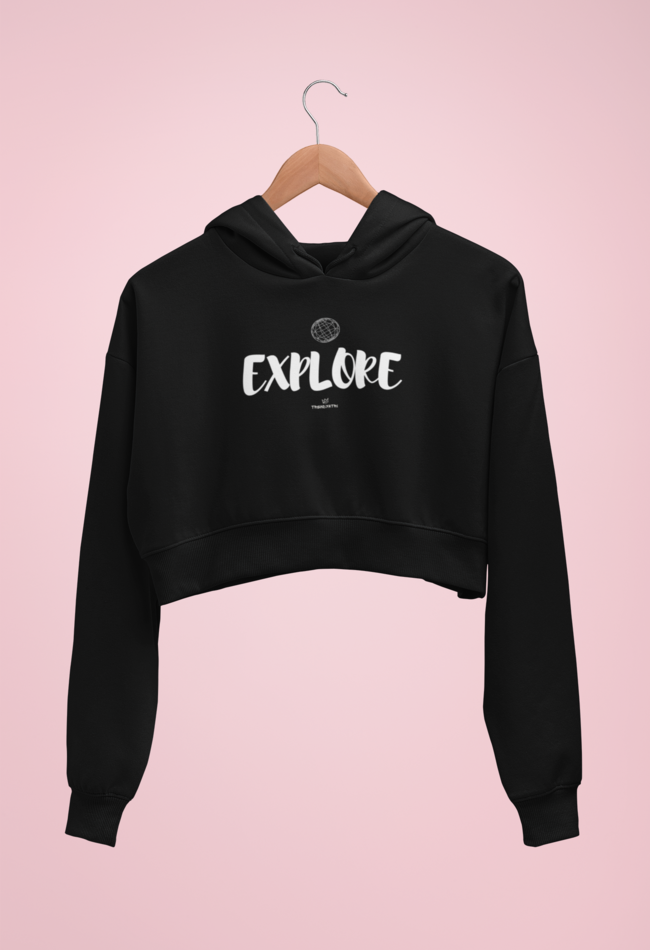 crop hoodie of trendyatri